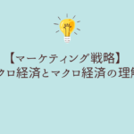 【マーケティング戦略】ミクロ経済とマクロ経済の理解